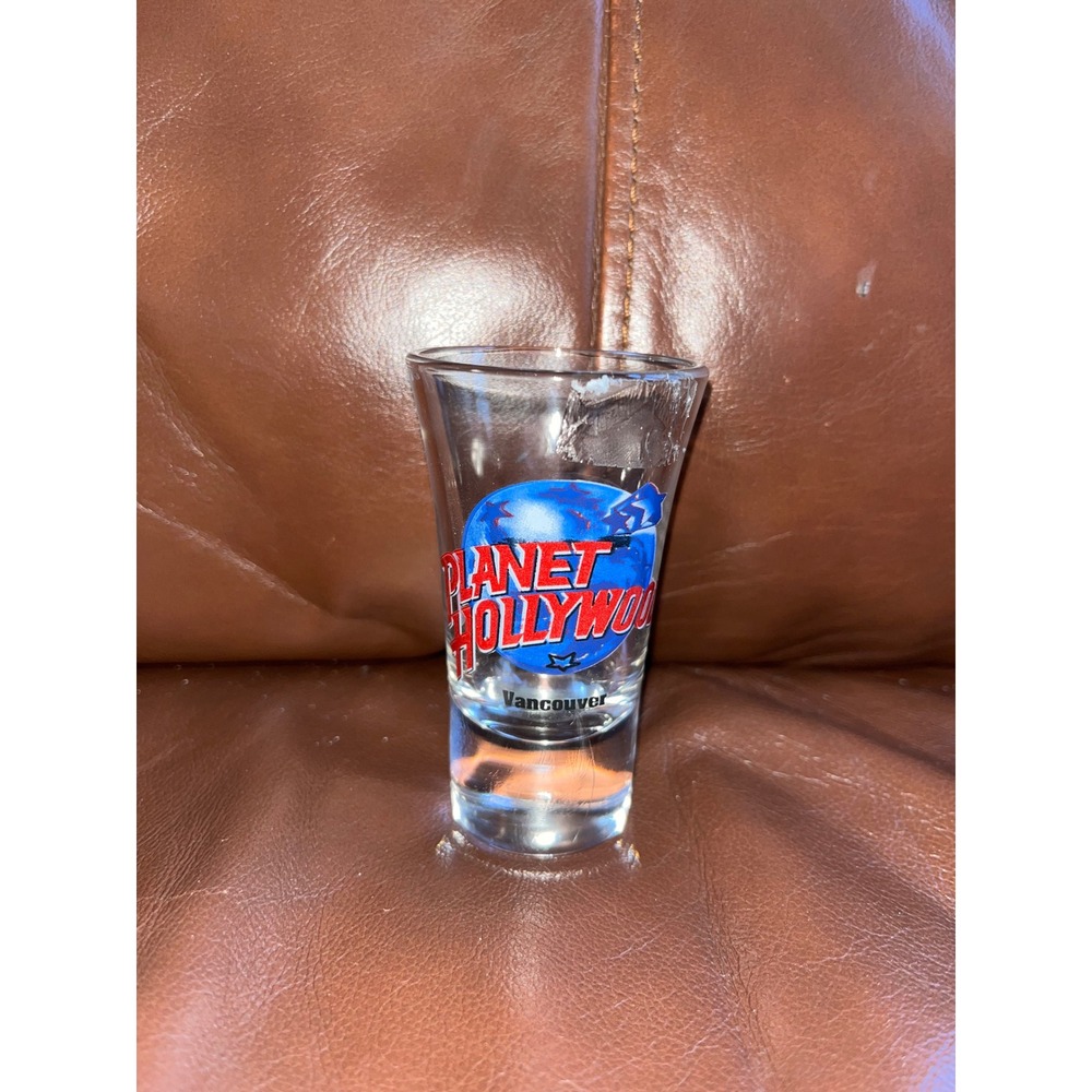 Planet Hollywood Shot‎ Glass Vancouver Souvenir Collectible